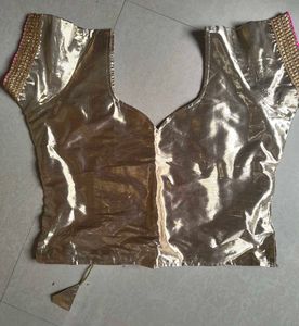 Gold Sequin Blouse, Party Wear Blouse