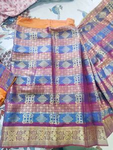 Ready To Wear Girls&#39; Ethnic Saree Never Used