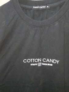 Cotton Candy Black Graphic Tee