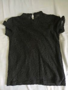 Black Lace Top