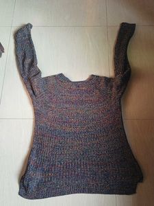 Sweater For Women And Girls With Multi Colour Trea