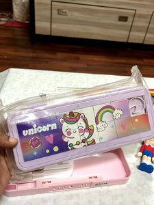 Puzzle Unicorn Password Protected Compass Box
