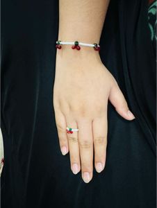 🍒Cherry Bracelete And Finger Ring