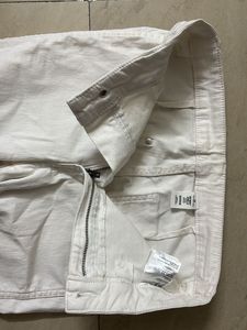 White Straight Leg Pants