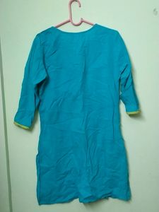Rangmanch Blue Kurti