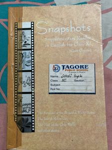 Snapshots And Hornbill - Class 11 English Textbook