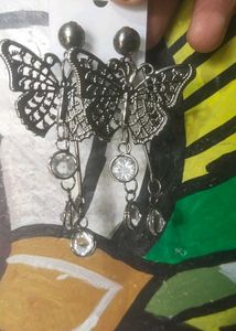 Butterfly Drop Earrings