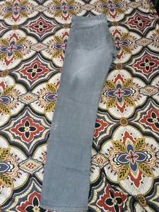 Grey Denim Jeans