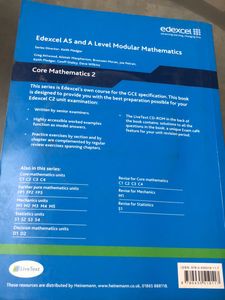 Edexcel AS &amp; A Level Modular Mathematics Core Math
