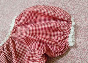 Red Gingham Dress