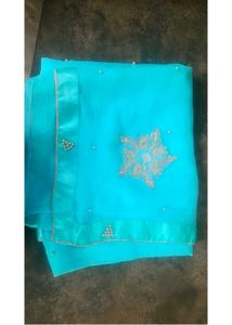 Elegant Blue Dupatta
