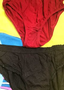 Black and Red Panties
