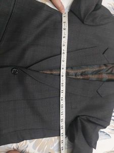 Checked Brown Suit