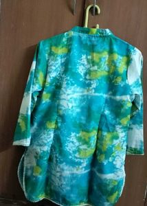 Tie And Dye Short Kurti