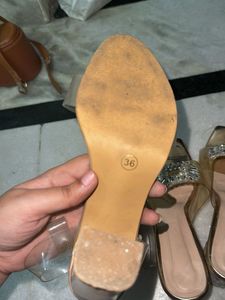 Clear Strap Heels