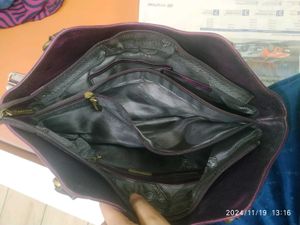 Essence Leather Shoulder And Hand Bag