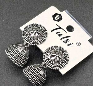 Tulsi Jhumka Earrings