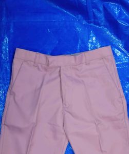 Pink Casual Pants
