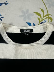 Striped Sleeveless Sweater