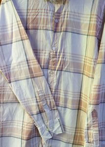 Men’s Cotton Checked Casual Shirt Classic Comfor