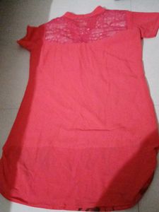 Butterfly Print Kurta