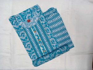 Cotton Bandhani Print Suit Set
