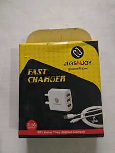 3 usb port JigsNjoy Fast Charger