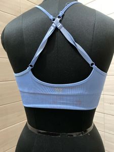 Forever 21 Light Blue Sports Bra