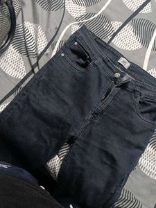 Dark Blue Denim Jeans