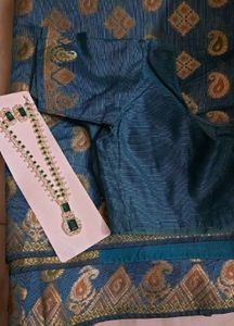Combo Of 2 Beautiful Brocade Benarasi Sarees