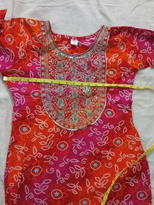 Embroidered Jaipuri Kurta