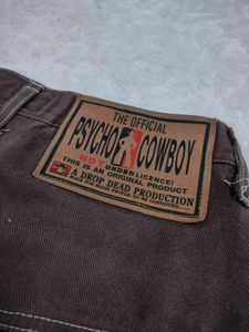 90s pyscho cowboy jorts big pocket