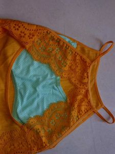 Stylish Mustard Tank Top