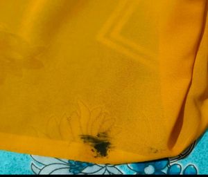Yellow Saree