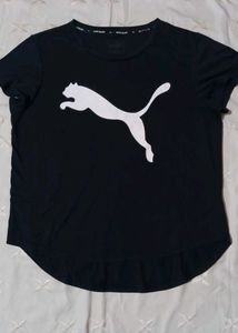 Puma Black Graphic T-Shirt