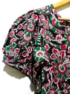 Floral Print Midi Dress