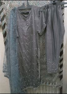 Today Offer Girlish Wedding Wear Handwork Suit