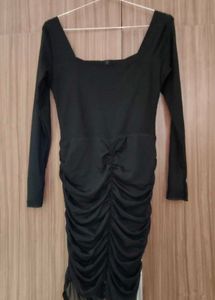 Chic Black Bodycon Dress