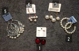 Beautiful Earrings- Korean And Indian