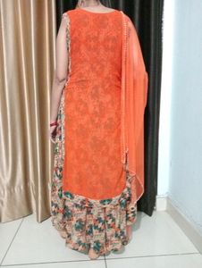 Beautiful Gown With Dupatta
