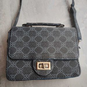 Patterned Shoulder Bag