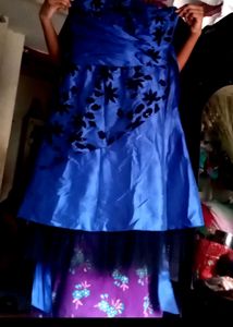For Sizes-34,36,38,40 Rare Piece Satin Ball Gown Imported From Swiz...only One Piece Available