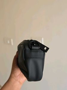 ZARA Rubberised Pouch Crossbody Bag