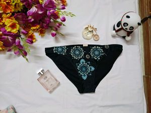 🇬🇧💕xhiliration Black Colour Fancy Imported Work