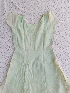 Vintage Mint Green Fit &amp; Flare Dress