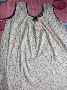 Pure Cotton Nighty And Two Spots Shirt