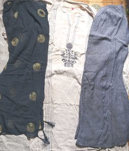 Elegant Embroidered Kurta Set