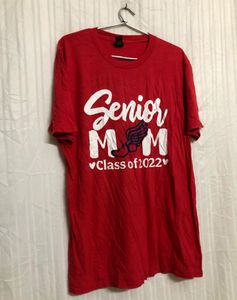 Anvil Red Short Sleeve T Shirt