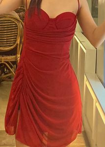 Slit Cocktail Dress