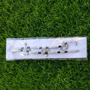 Cute Silver Anklets